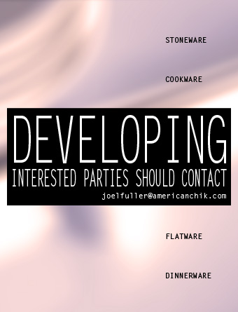 DEVELOPING - INTERESTED PARTIES SHOULD CONTACT joelfuller@americanchik.com
